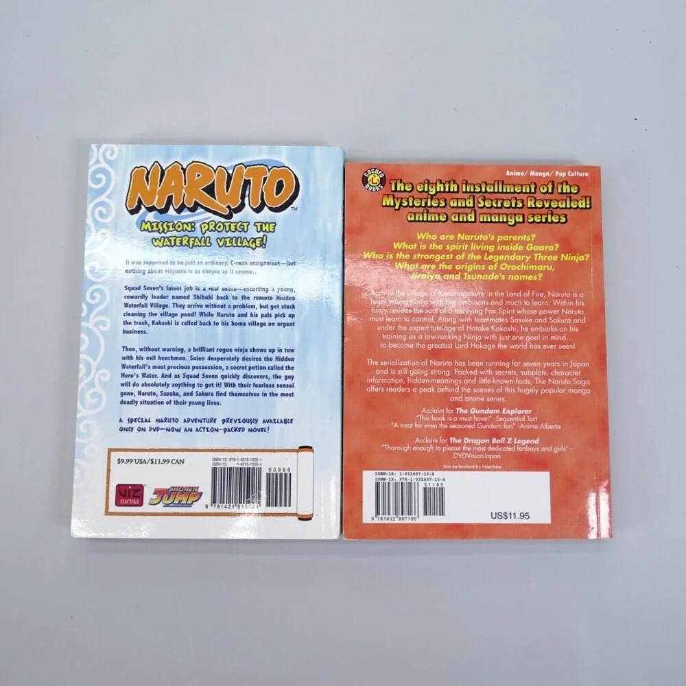 Lot Naruto Mission Protect the Waterfall Village Saga Unofficial Guide Paperback